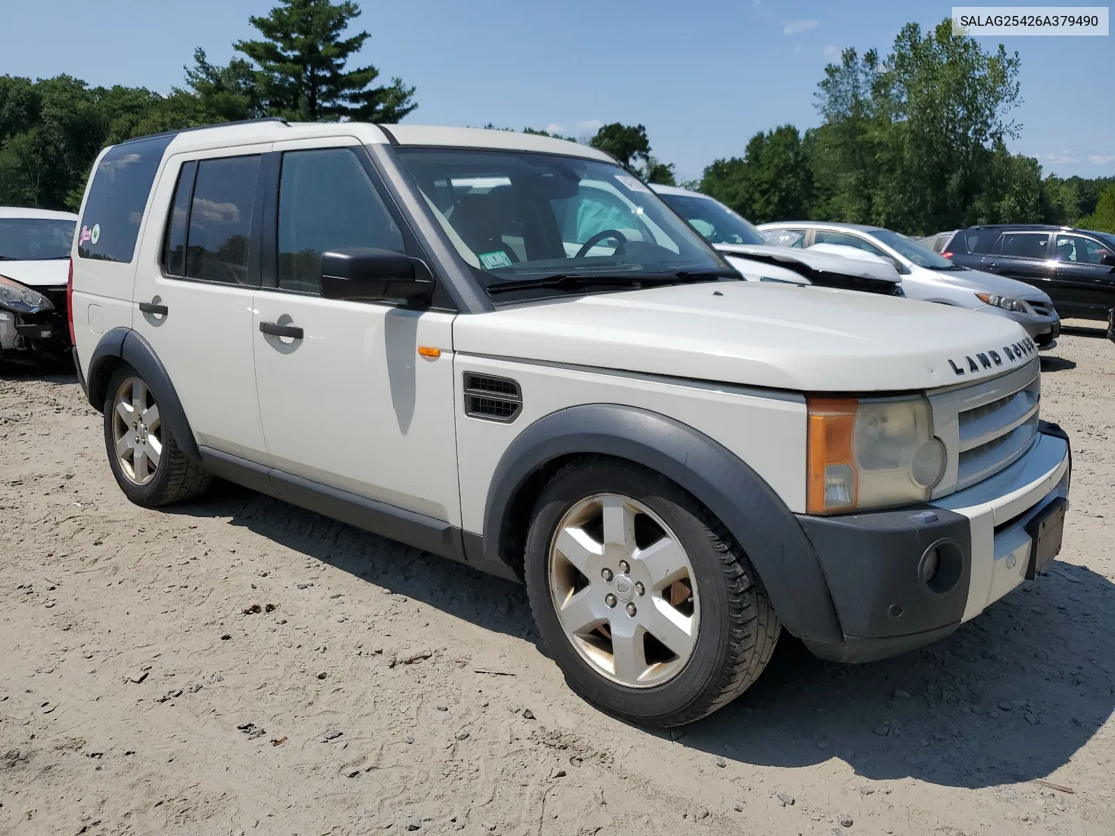 2006 Land Rover Lr3 Hse VIN: SALAG25426A379490 Lot: 64756334