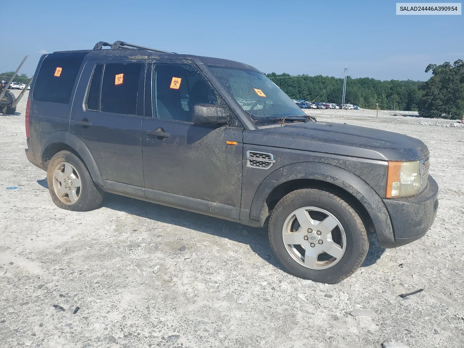 2006 Land Rover Lr3 Se VIN: SALAD24446A390954 Lot: 65209264