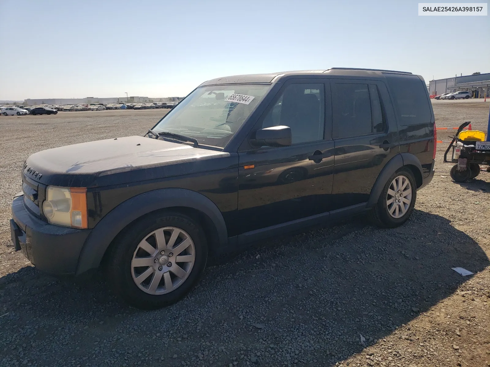 2006 Land Rover Lr3 Se VIN: SALAE25426A398157 Lot: 65678644