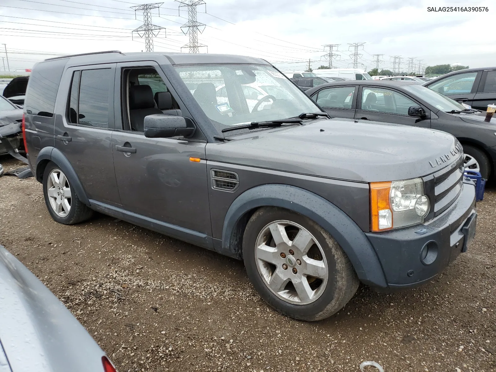 2006 Land Rover Lr3 Hse VIN: SALAG25416A390576 Lot: 66532764