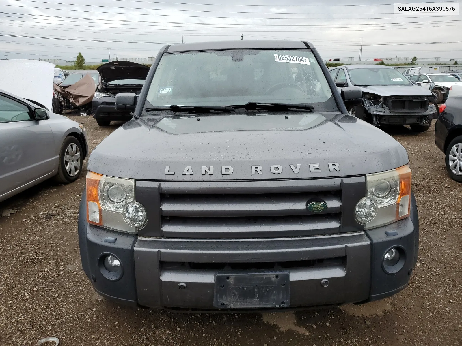 2006 Land Rover Lr3 Hse VIN: SALAG25416A390576 Lot: 66532764