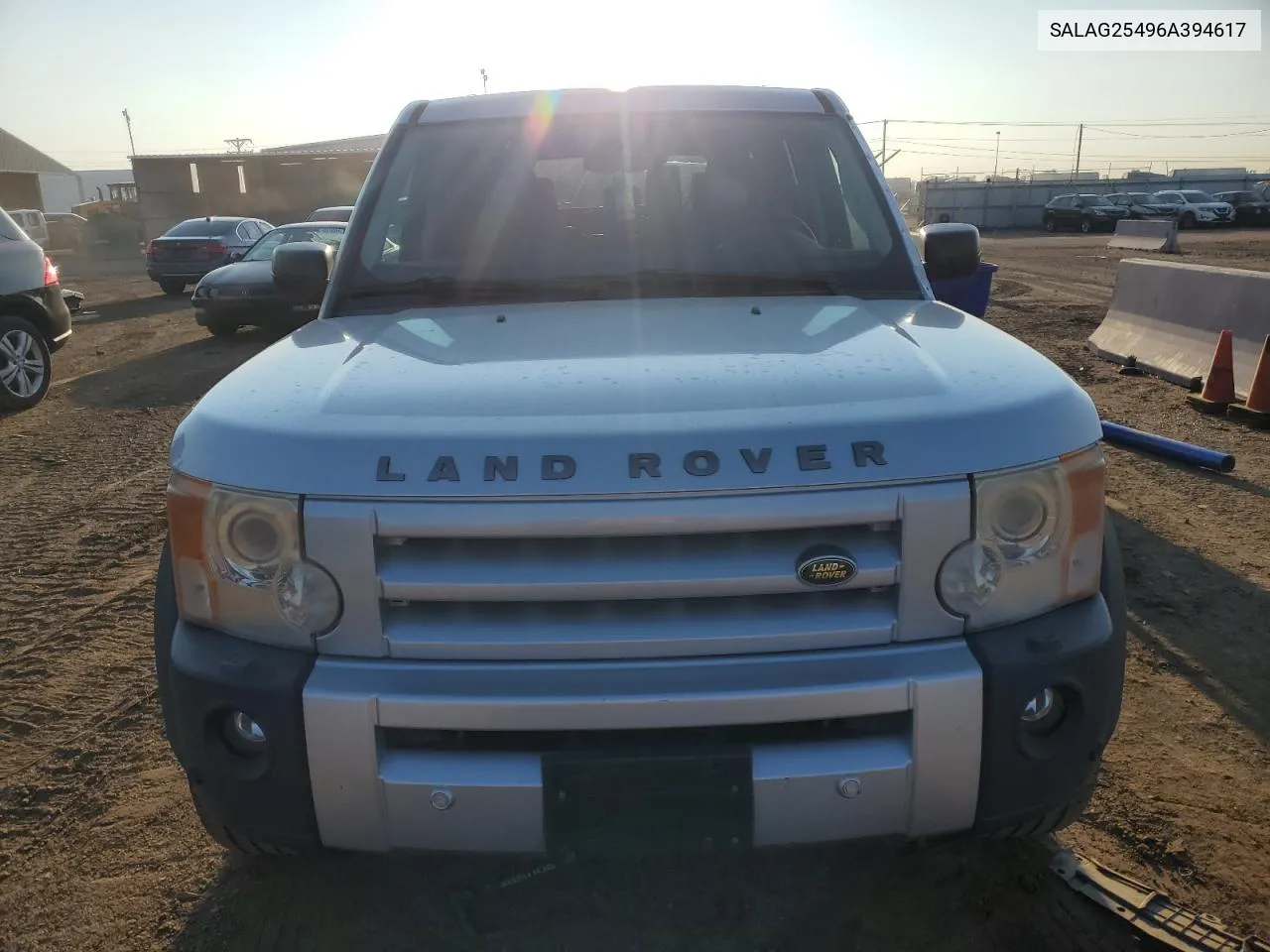 2006 Land Rover Lr3 Hse VIN: SALAG25496A394617 Lot: 70665684