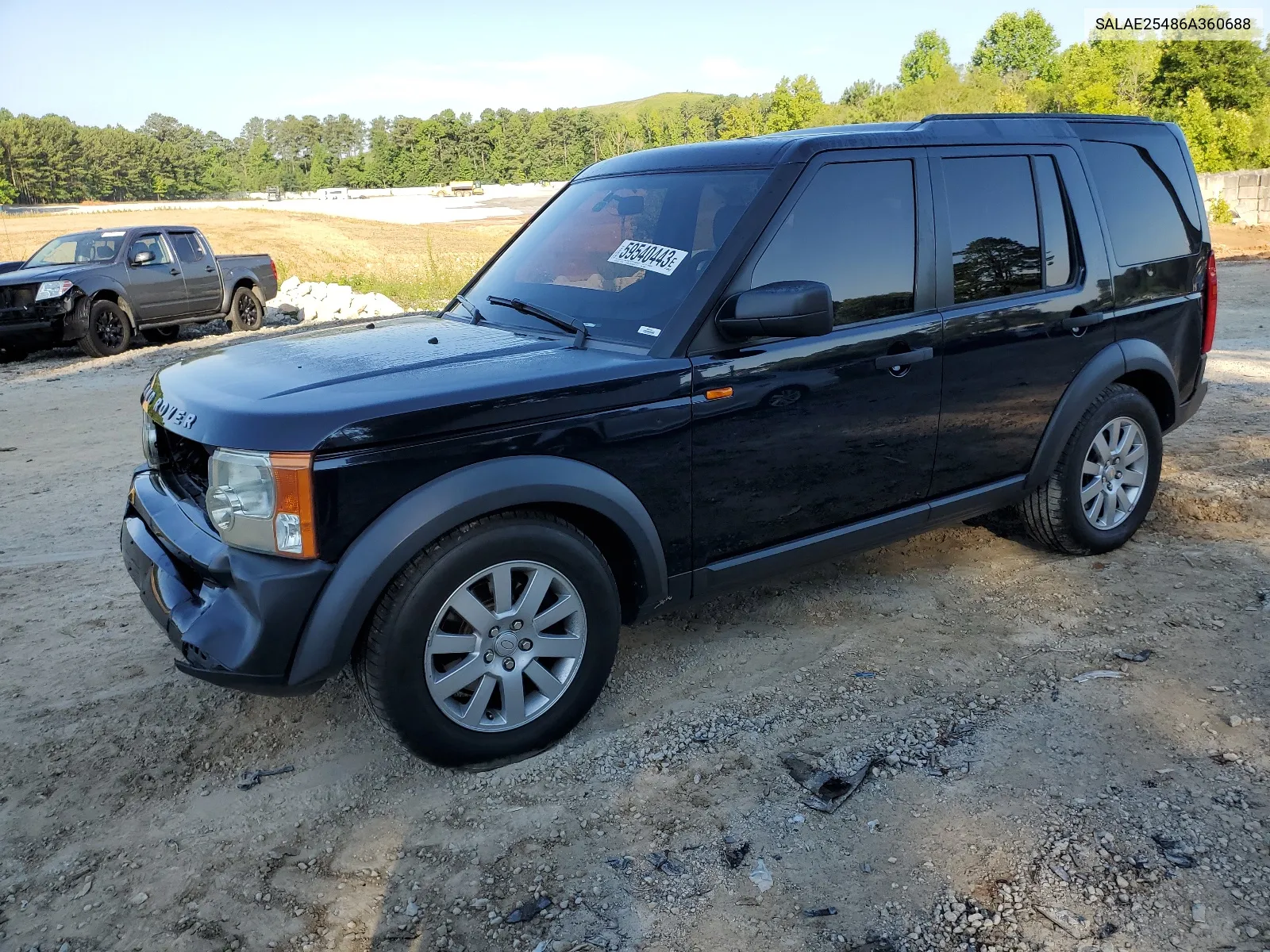 2006 Land Rover Lr3 Se VIN: SALAE25486A360688 Lot: 80520193