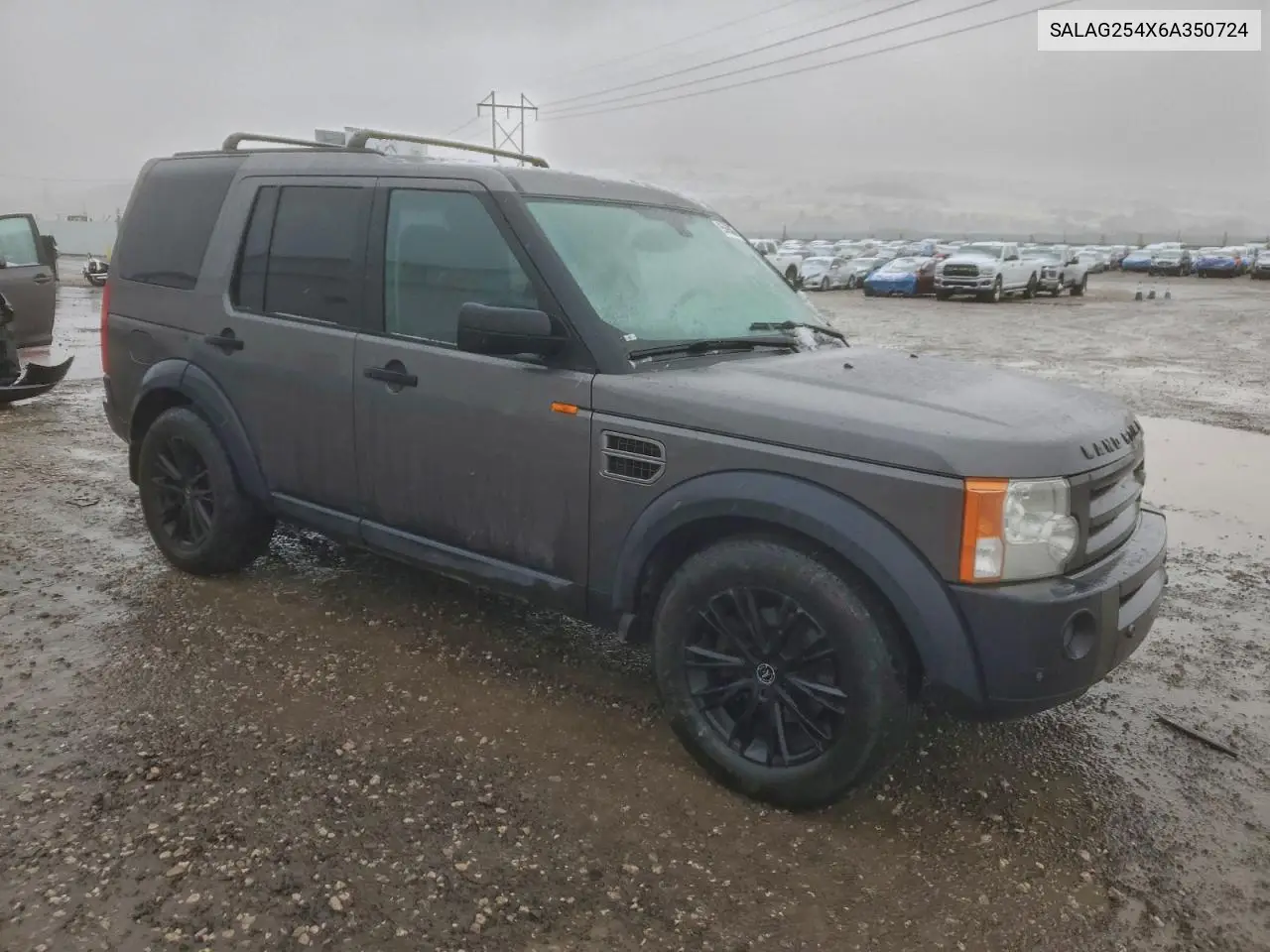 SALAG254X6A350724 2006 Land Rover Lr3 Hse