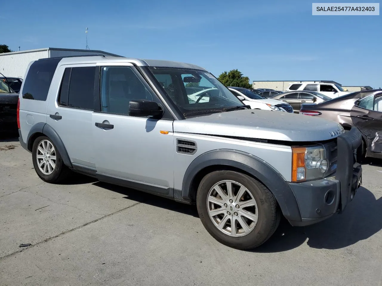 SALAE25477A432403 2007 Land Rover Lr3 Se