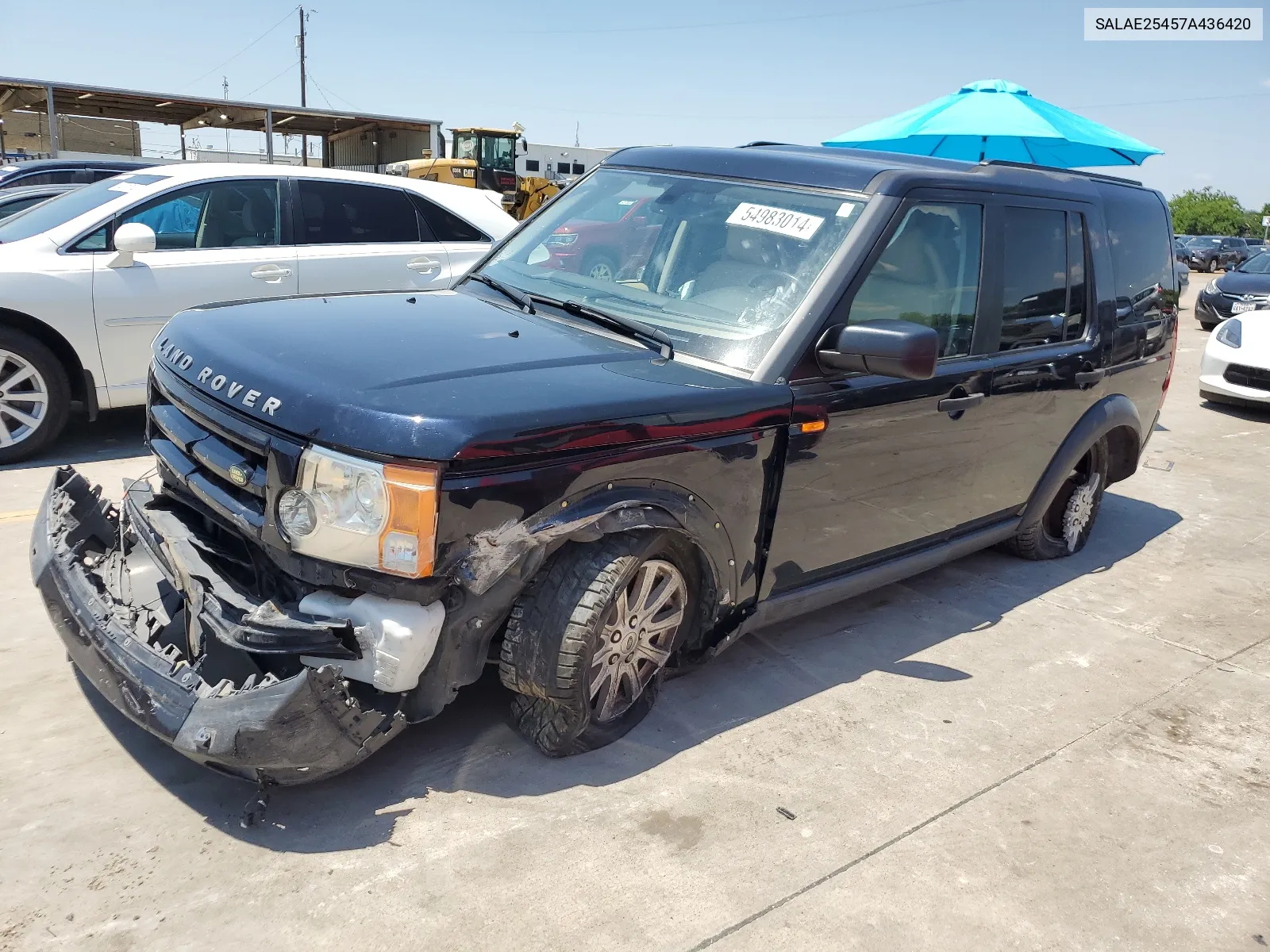 2007 Land Rover Lr3 Se VIN: SALAE25457A436420 Lot: 54983014