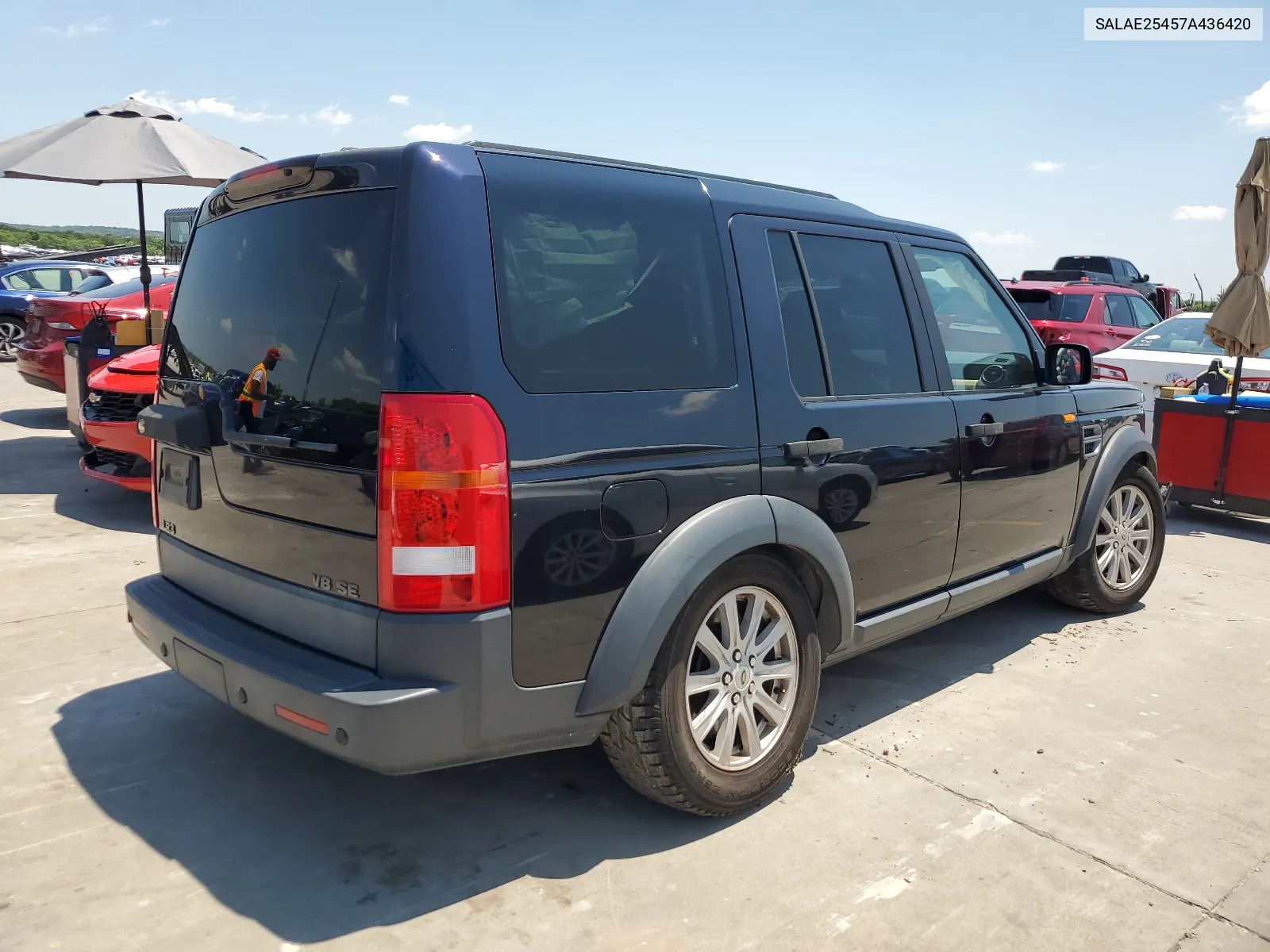 SALAE25457A436420 2007 Land Rover Lr3 Se