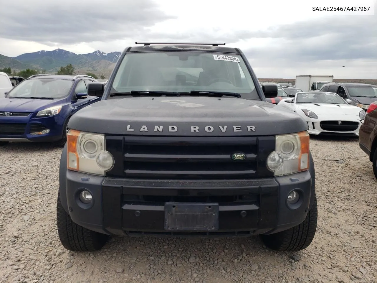 2007 Land Rover Lr3 Se VIN: SALAE25467A427967 Lot: 57443804