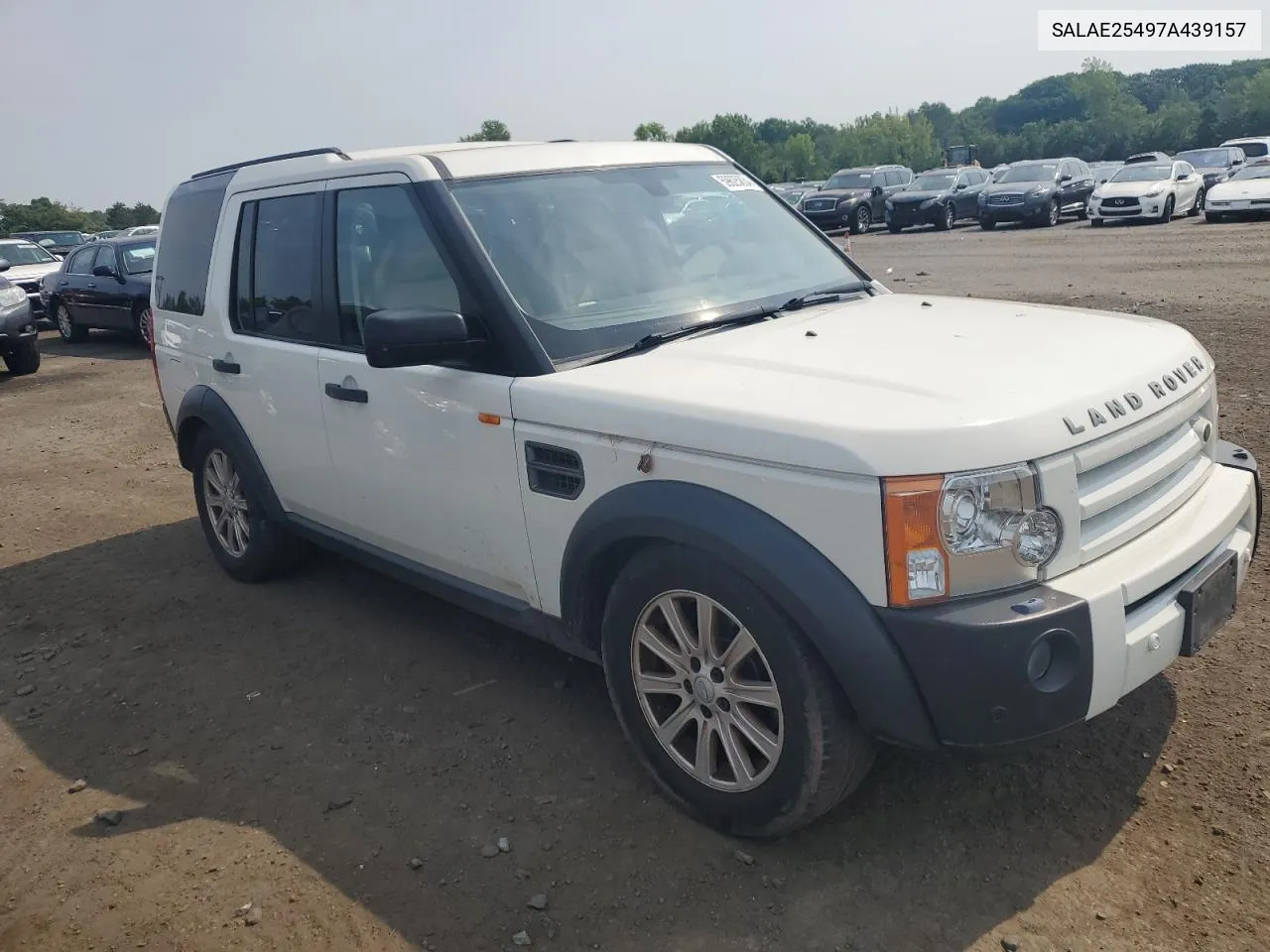 2007 Land Rover Lr3 Se VIN: SALAE25497A439157 Lot: 59625834