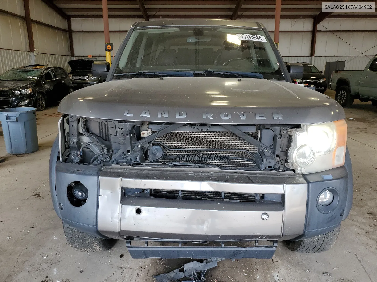 2007 Land Rover Lr3 Hse VIN: SALAG254X7A434902 Lot: 65136684