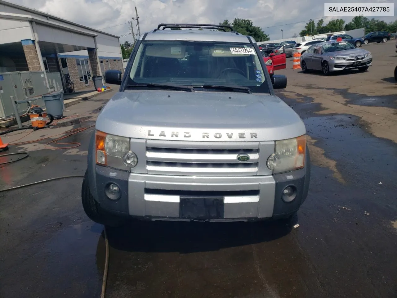 2007 Land Rover Lr3 Se VIN: SALAE25407A427785 Lot: 65432264