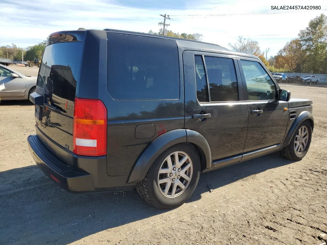 2007 Land Rover Lr3 Se VIN: SALAE24457A420980 Lot: 80207663