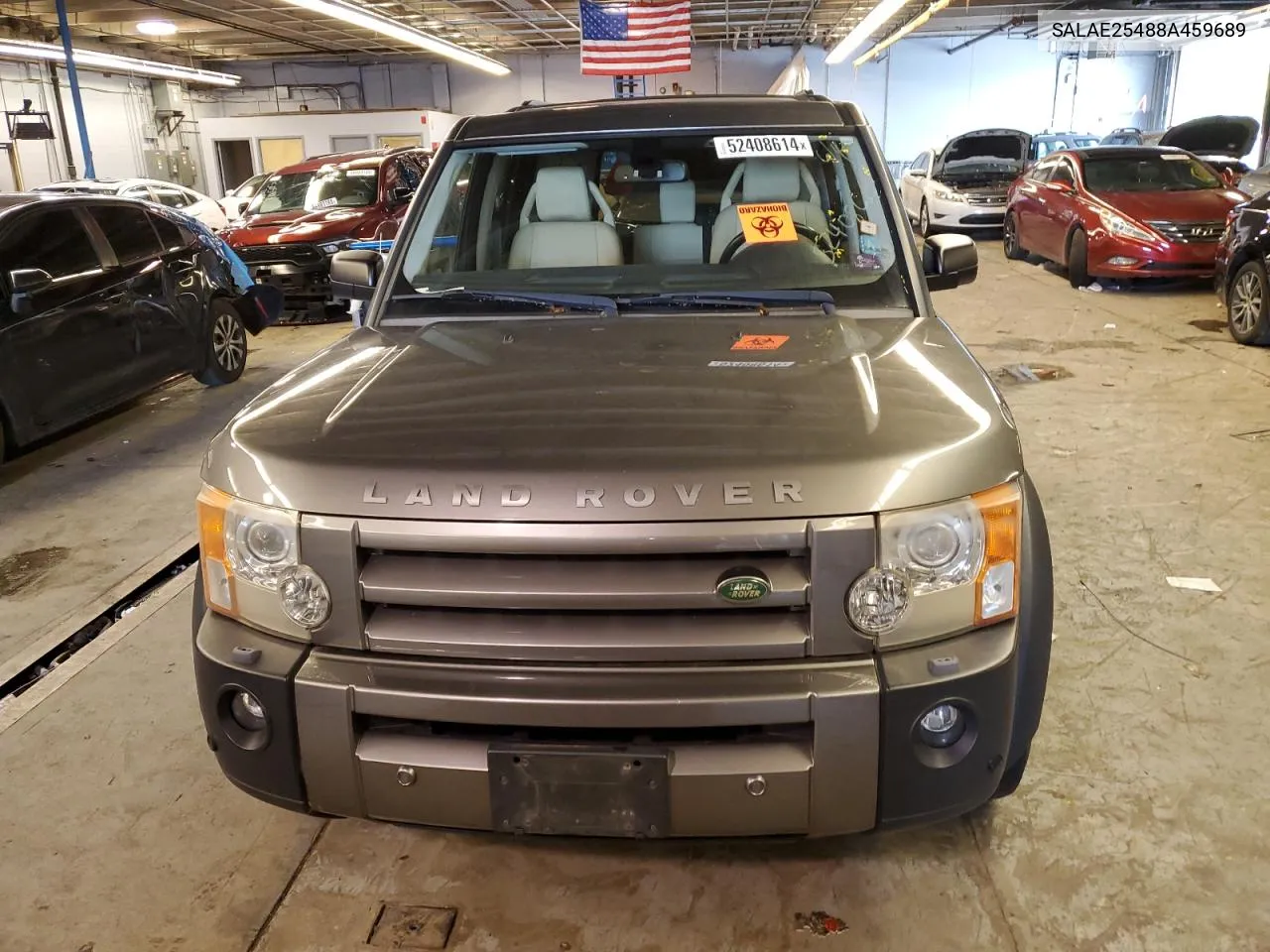 2008 Land Rover Lr3 Se VIN: SALAE25488A459689 Lot: 52408614