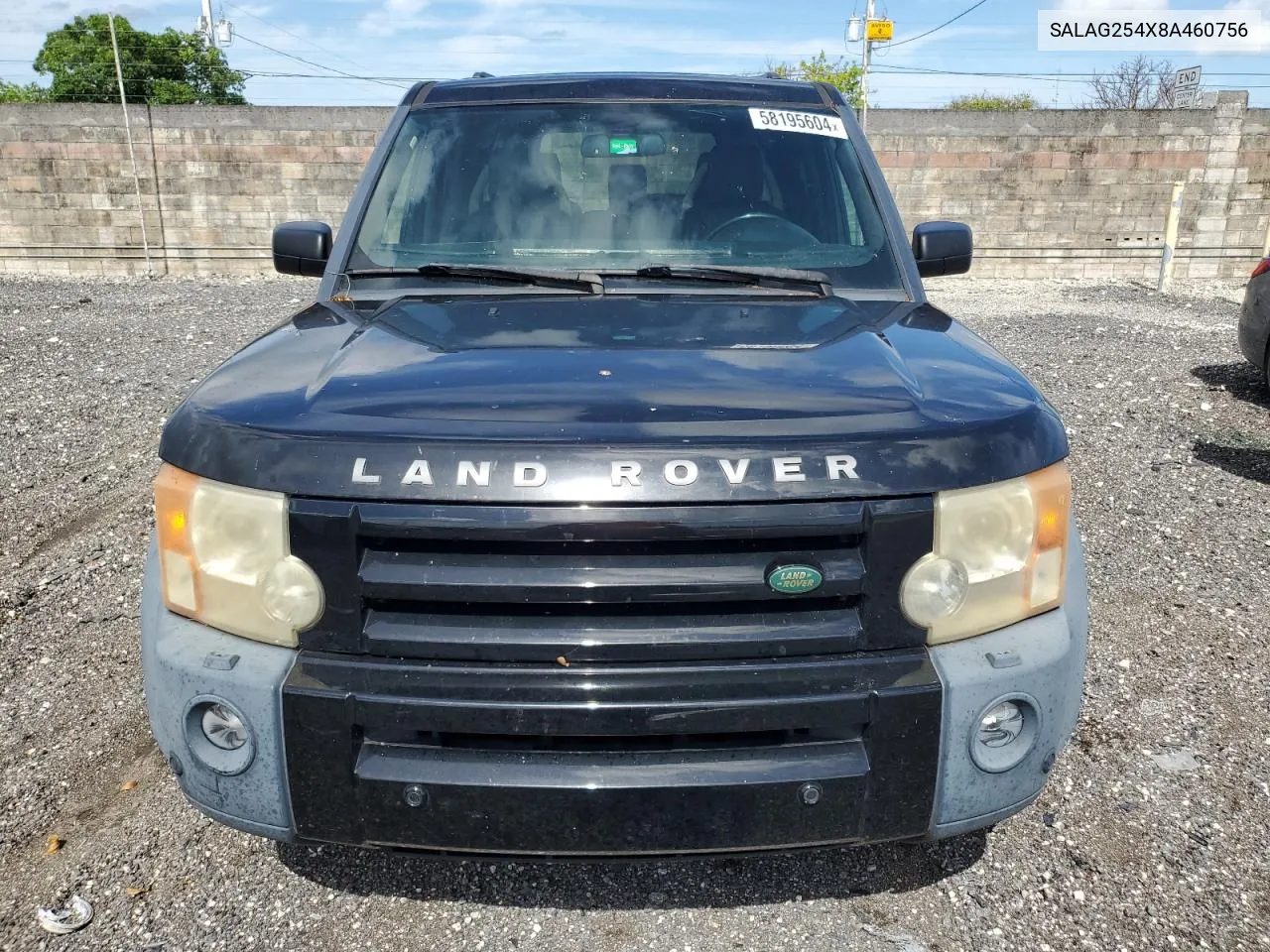 SALAG254X8A460756 2008 Land Rover Lr3 Hse