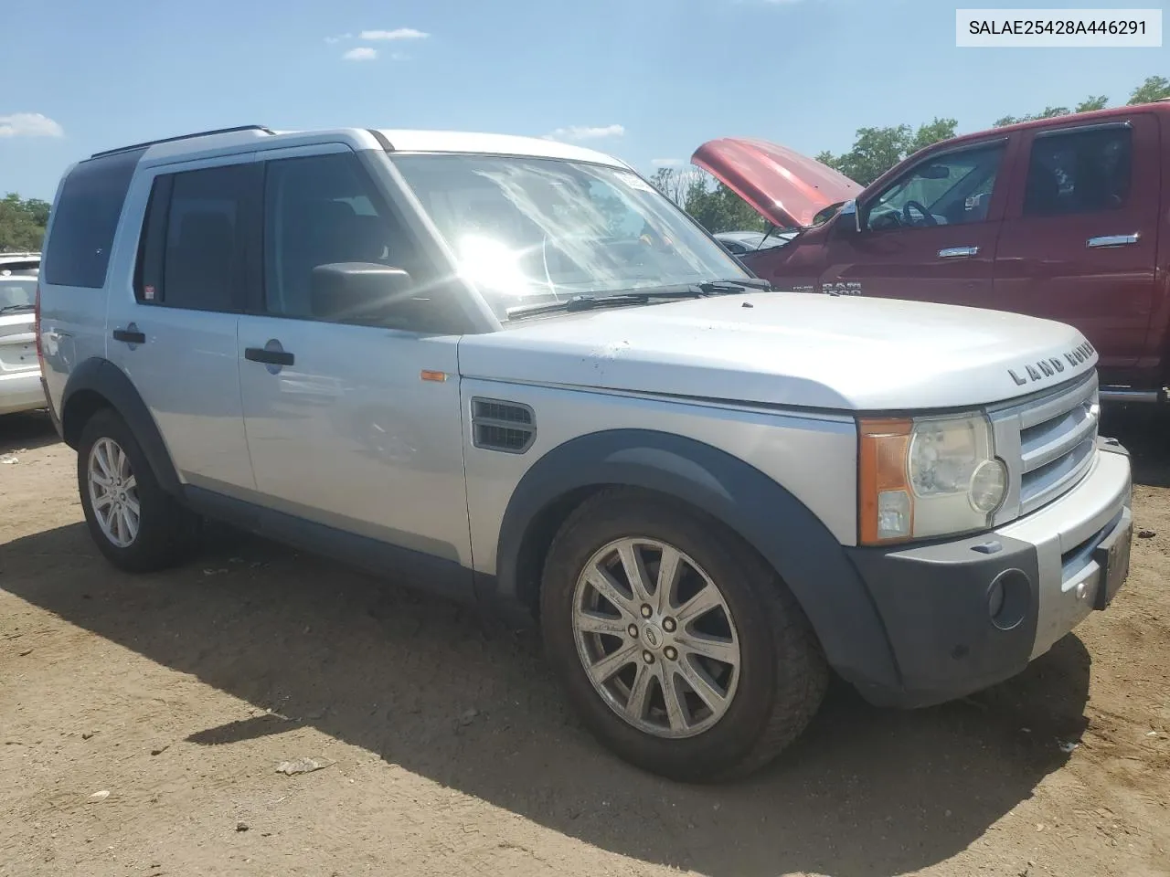 2008 Land Rover Lr3 Se VIN: SALAE25428A446291 Lot: 60065454