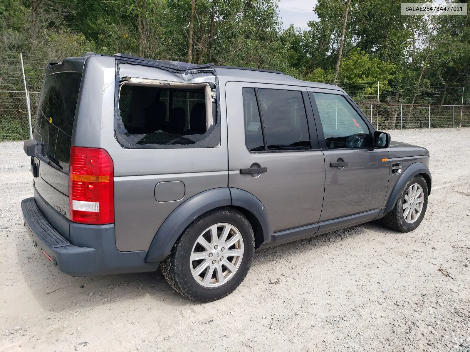 SALAE25478A477021 2008 Land Rover Lr3 Se