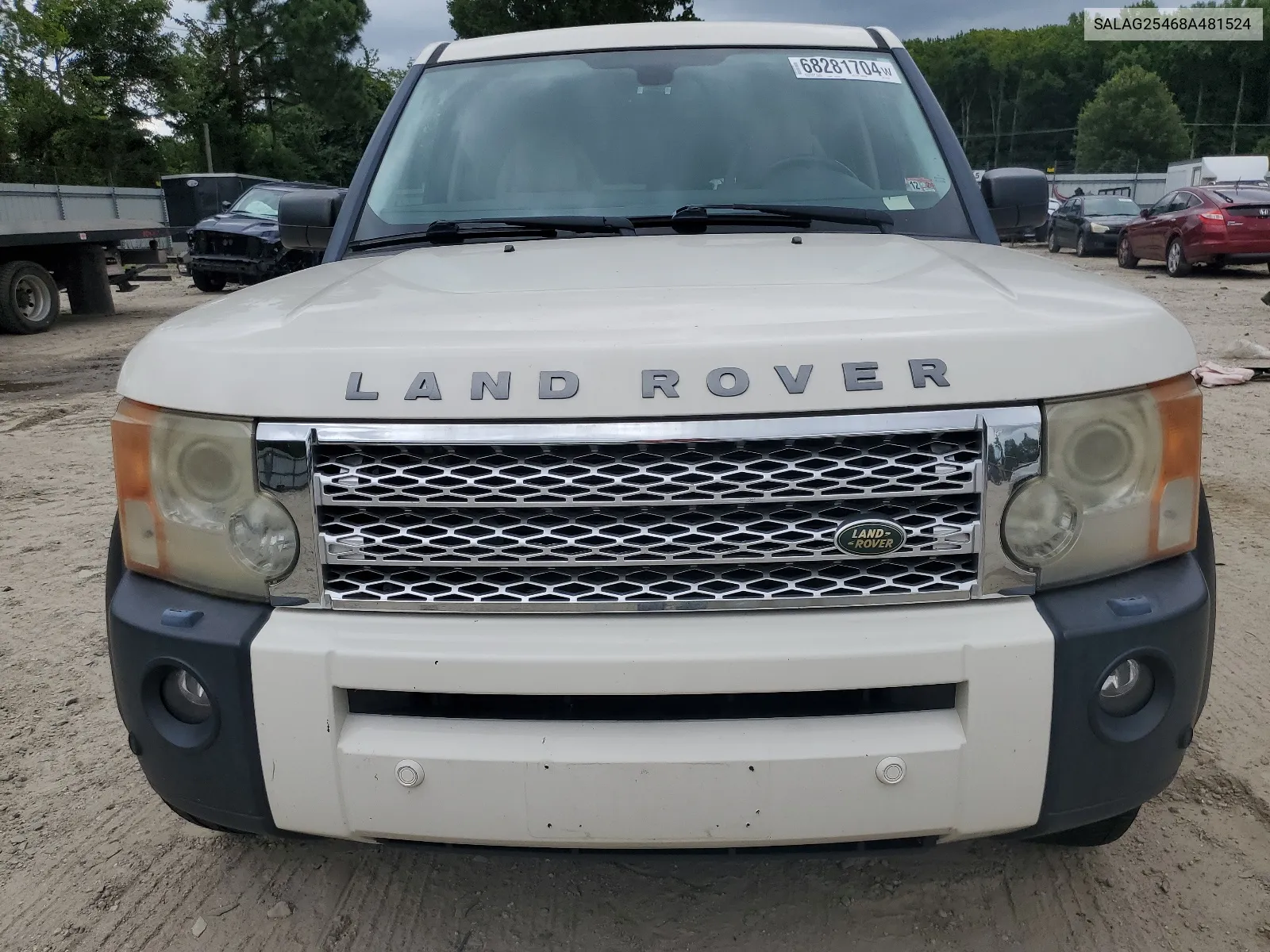 SALAG25468A481524 2008 Land Rover Lr3 Hse