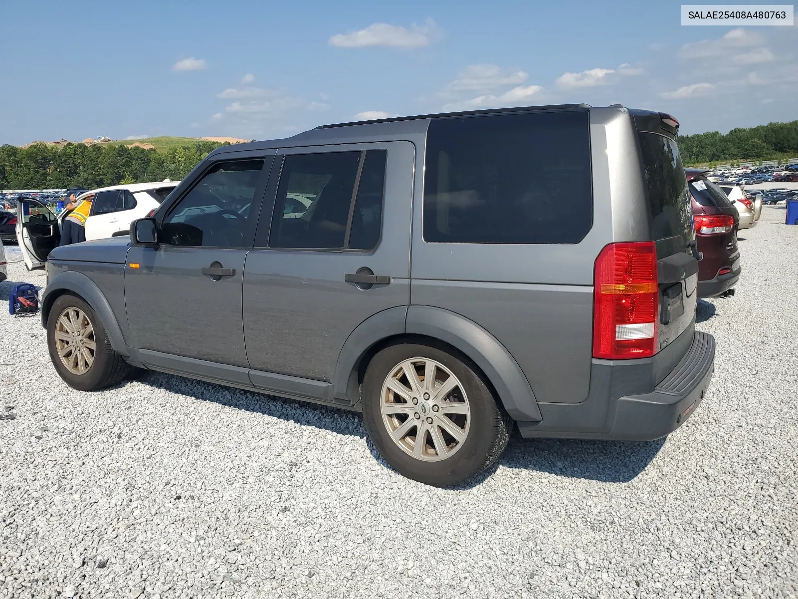 SALAE25408A480763 2008 Land Rover Lr3 Se