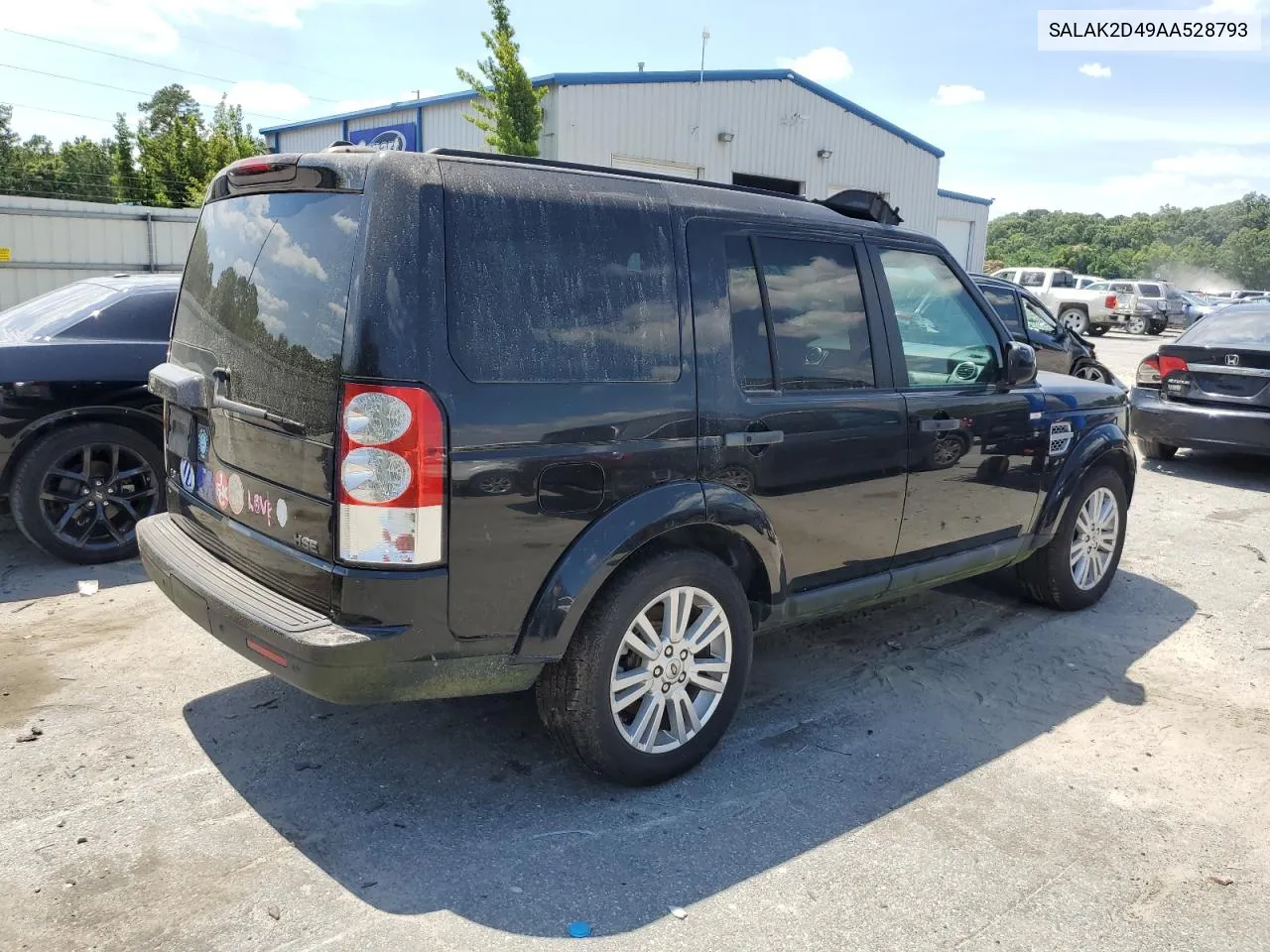 2010 Land Rover Lr4 Hse Luxury VIN: SALAK2D49AA528793 Lot: 55672274