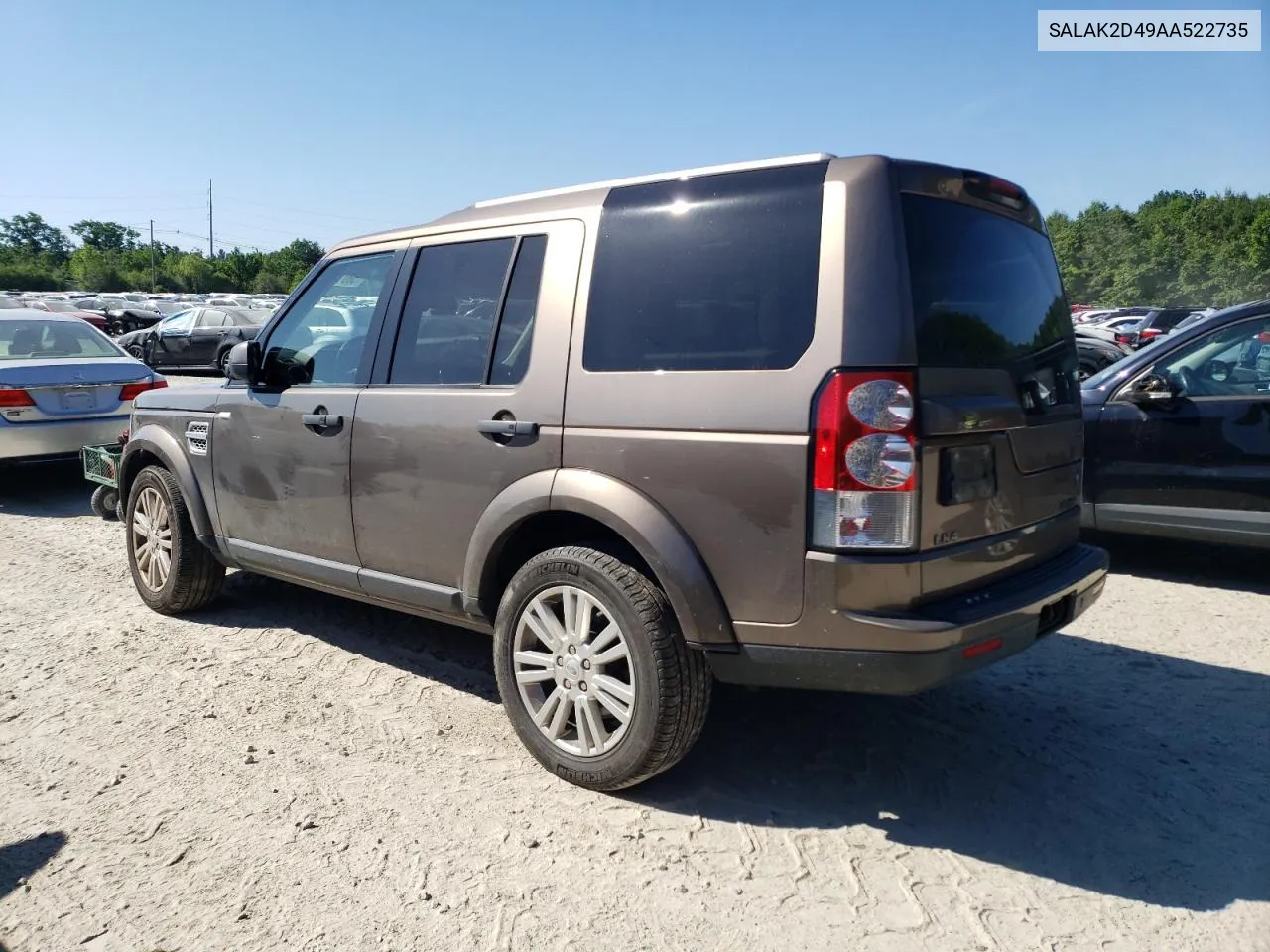 SALAK2D49AA522735 2010 Land Rover Lr4 Hse Luxury