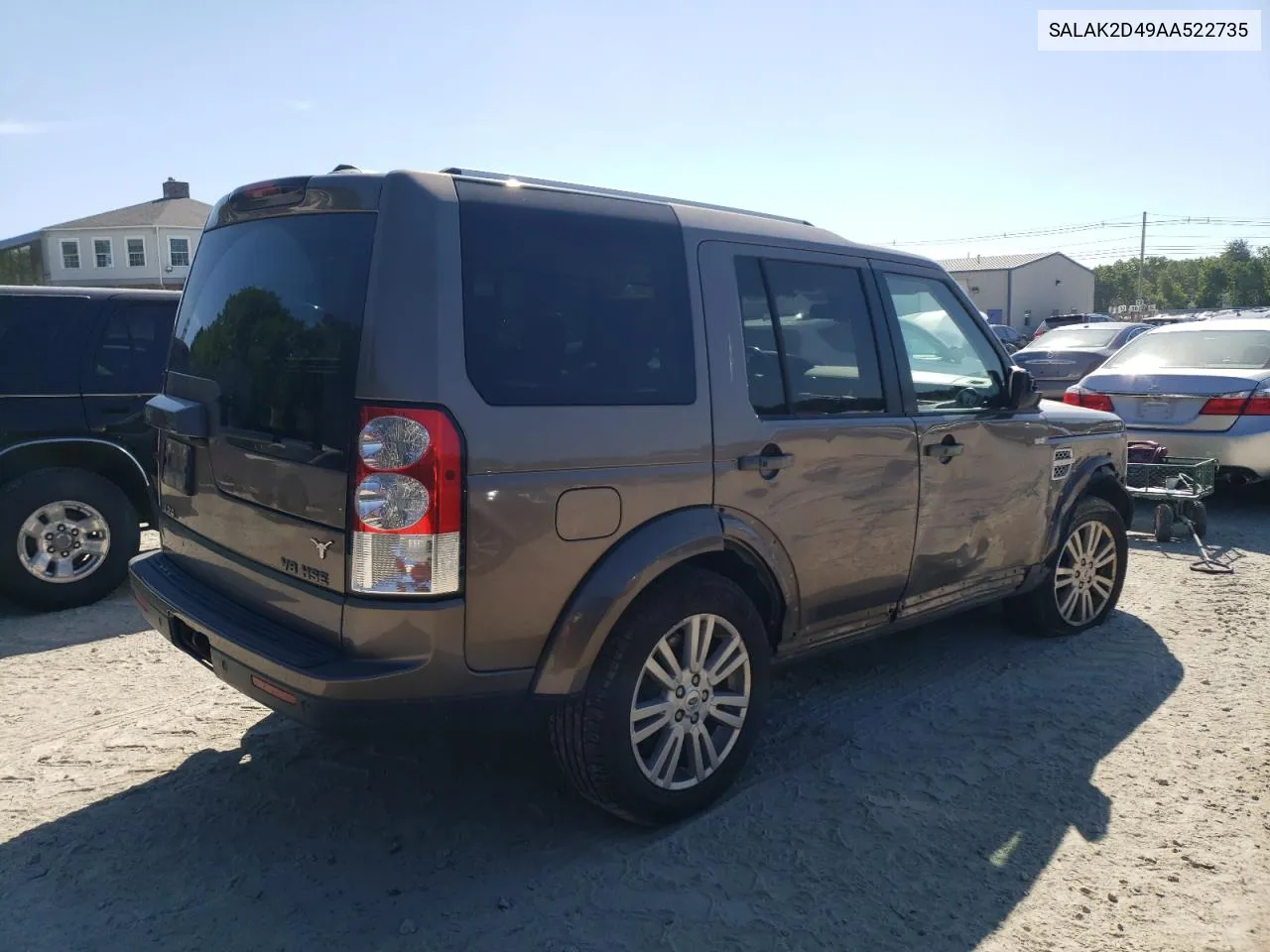 2010 Land Rover Lr4 Hse Luxury VIN: SALAK2D49AA522735 Lot: 58013924