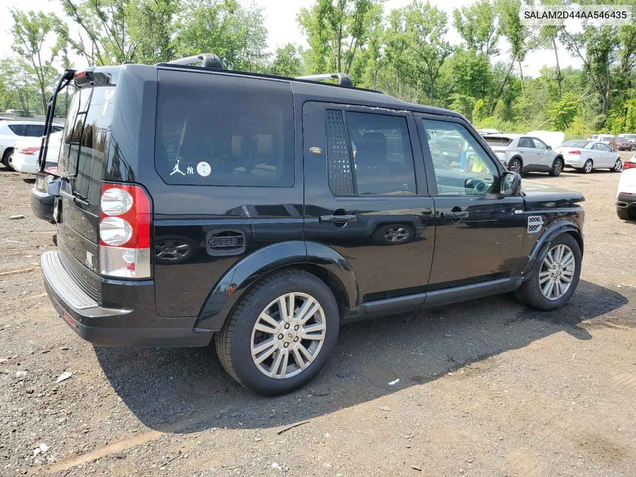 2010 Land Rover Lr4 Hse Plus VIN: SALAM2D44AA546435 Lot: 59126424