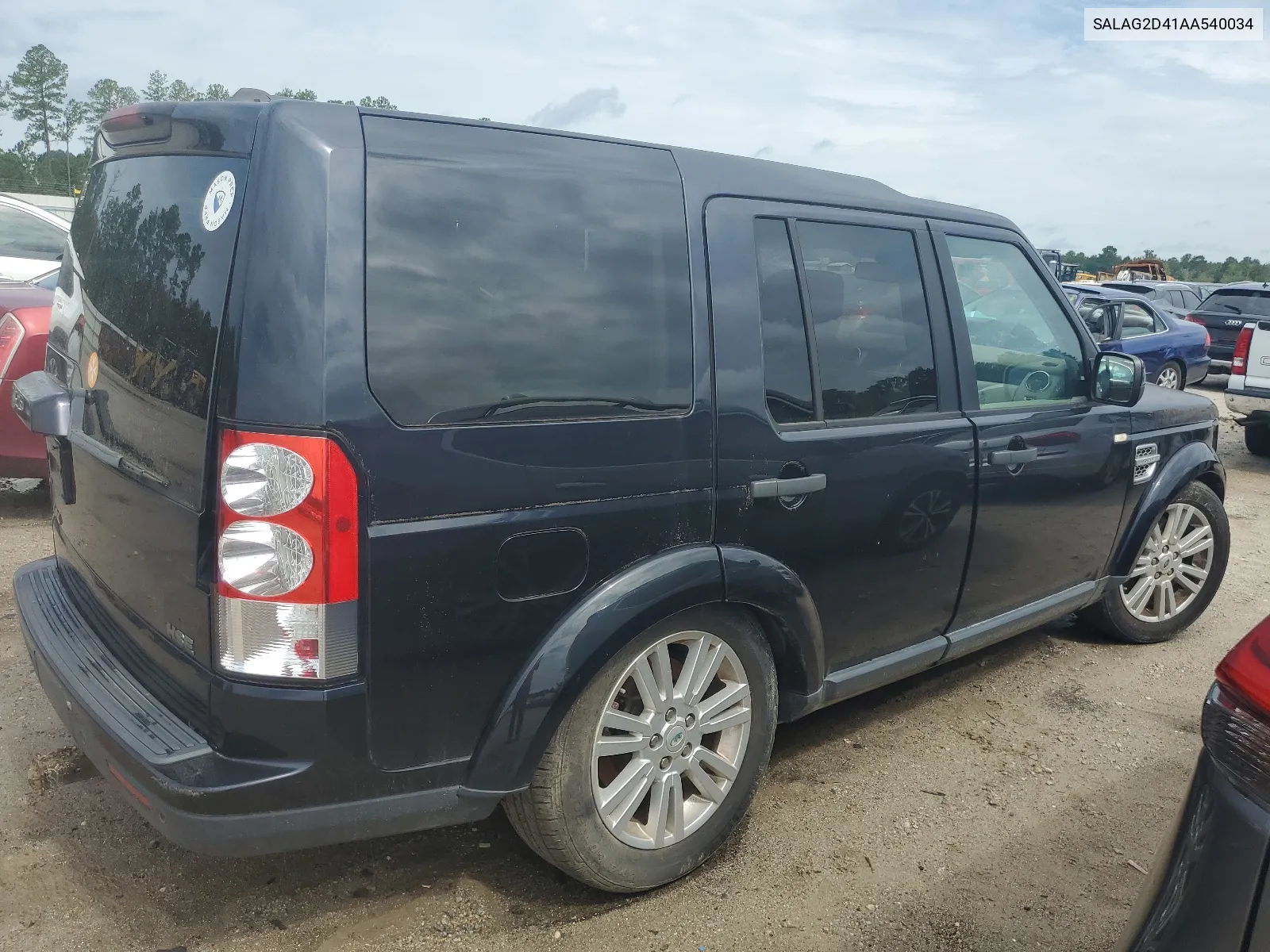 SALAG2D41AA540034 2010 Land Rover Lr4 Hse