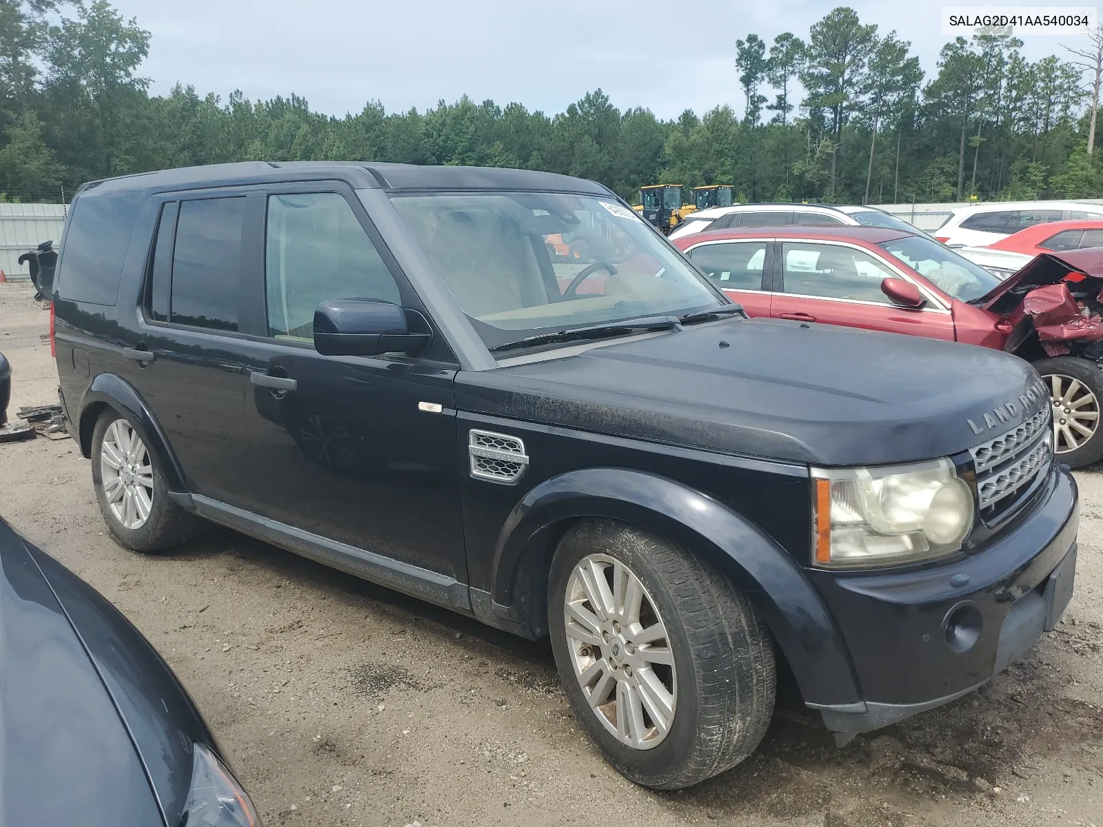 SALAG2D41AA540034 2010 Land Rover Lr4 Hse