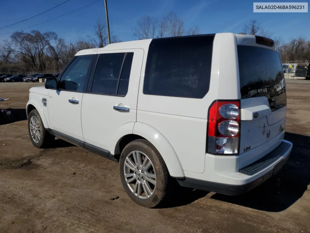 2011 Land Rover Lr4 Hse VIN: SALAG2D46BA596231 Lot: 44531764