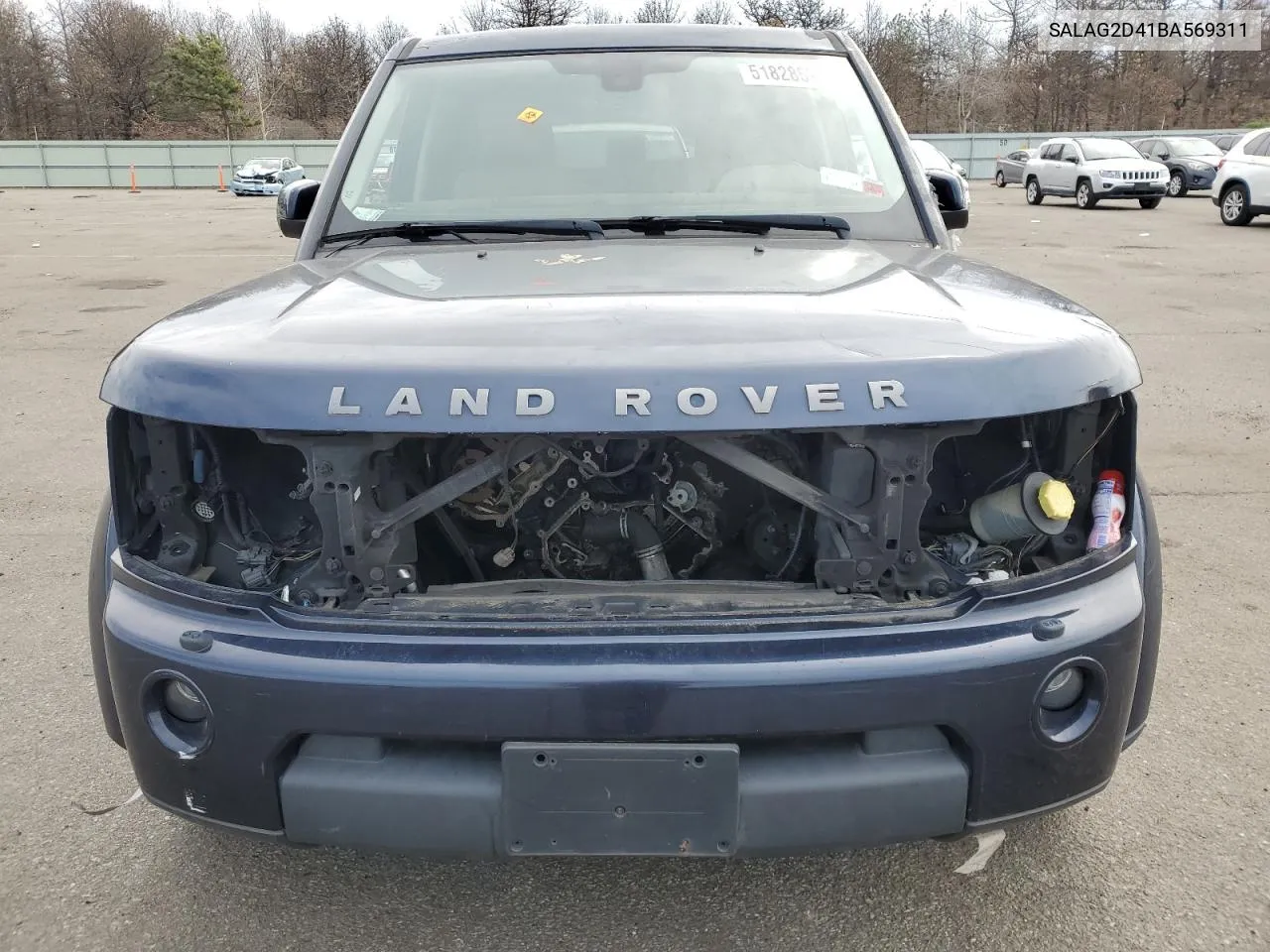 2011 Land Rover Lr4 Hse VIN: SALAG2D41BA569311 Lot: 51828574