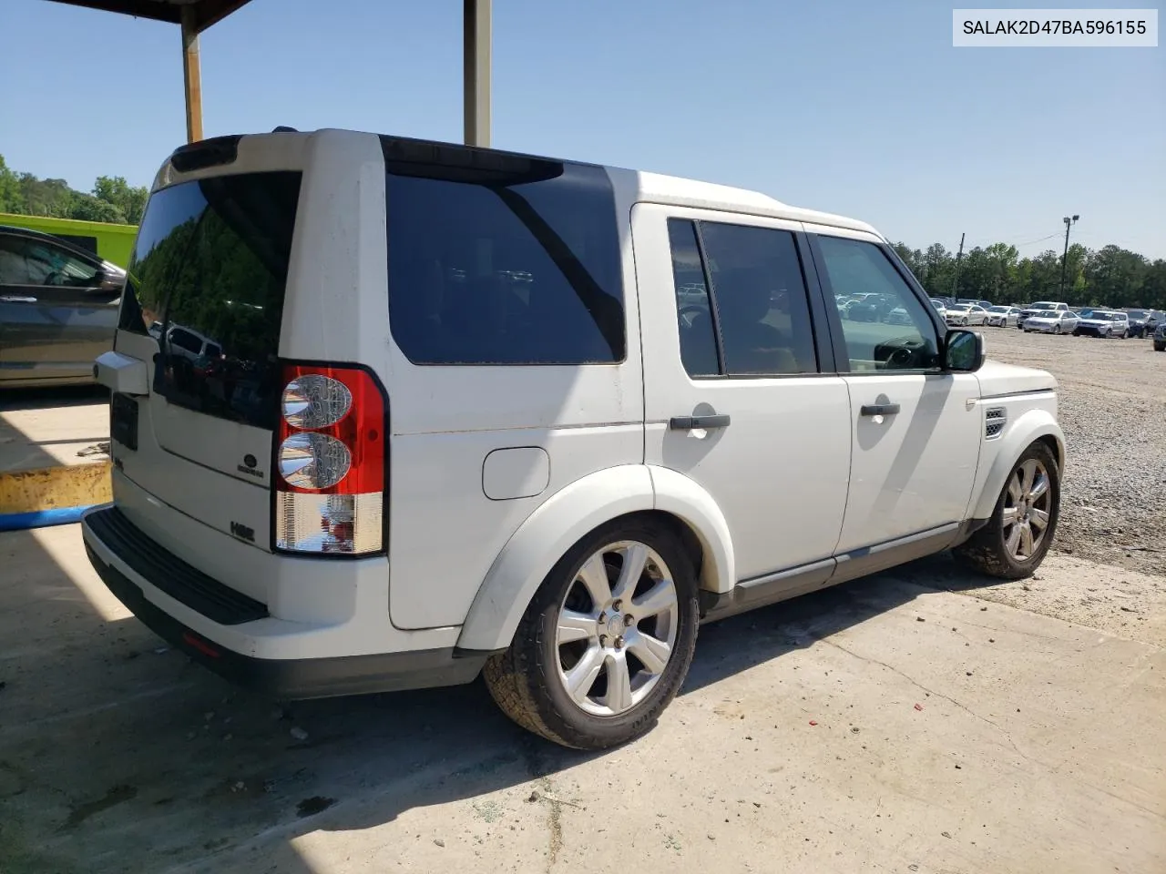 2011 Land Rover Lr4 Hse Luxury VIN: SALAK2D47BA596155 Lot: 54550334