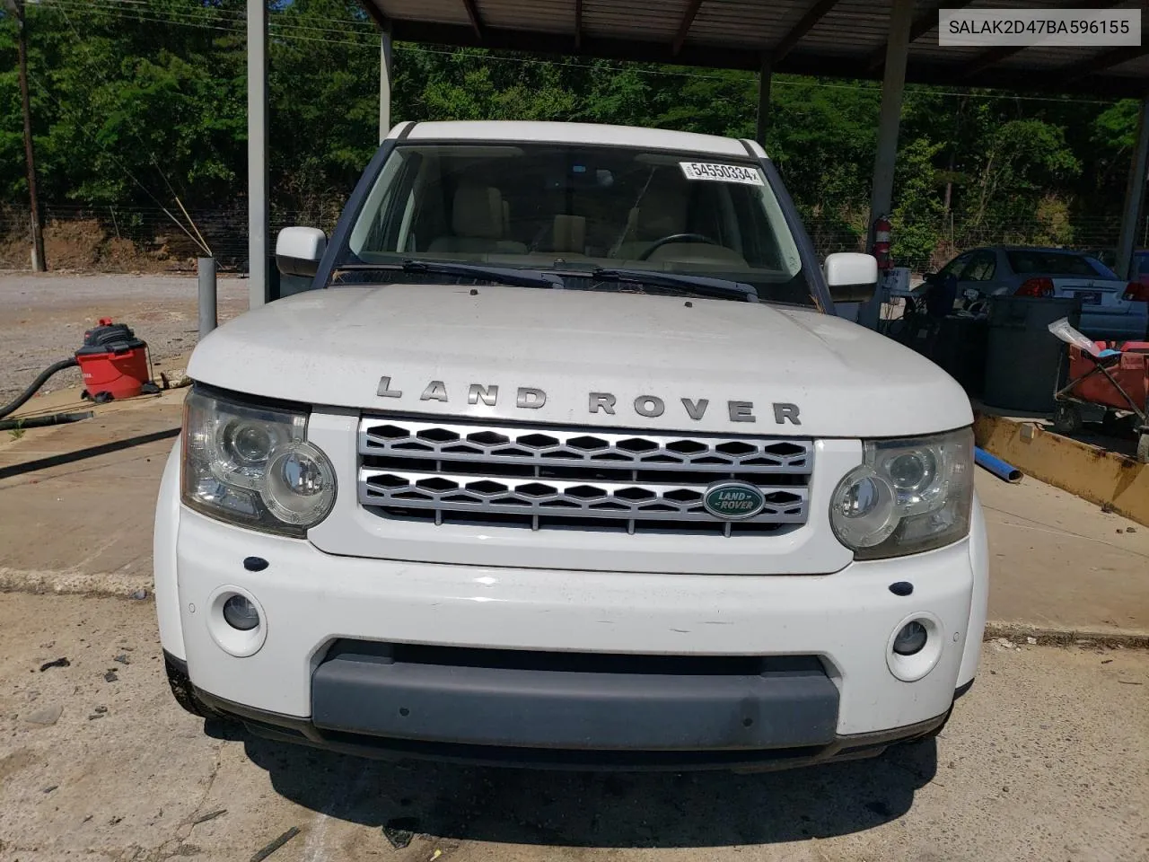 2011 Land Rover Lr4 Hse Luxury VIN: SALAK2D47BA596155 Lot: 54550334