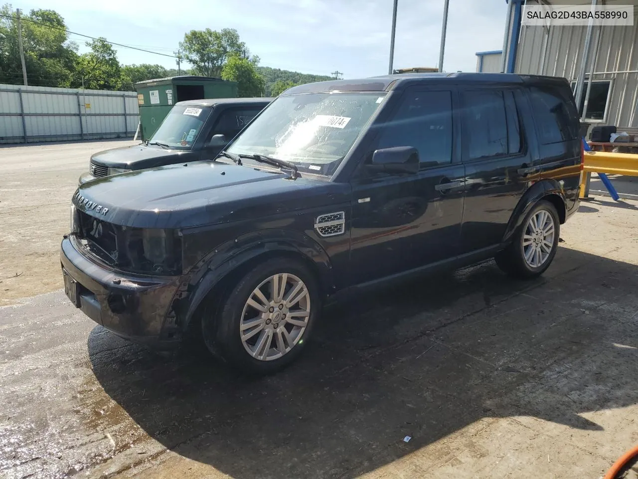 2011 Land Rover Lr4 Hse VIN: SALAG2D43BA558990 Lot: 55218074