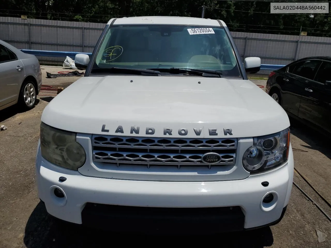 2011 Land Rover Lr4 Hse VIN: SALAG2D44BA560442 Lot: 56120554