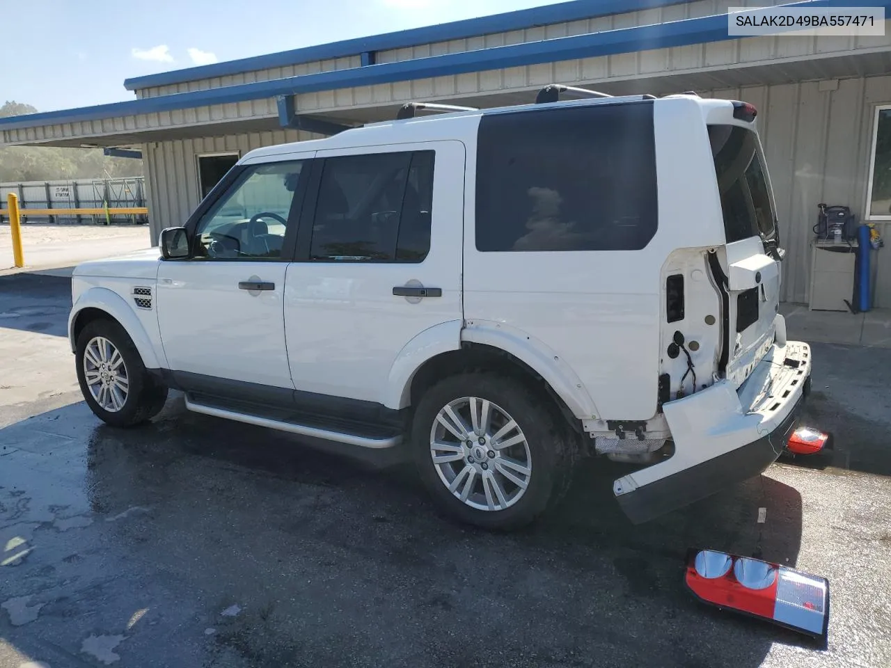 2011 Land Rover Lr4 Hse Luxury VIN: SALAK2D49BA557471 Lot: 56576964