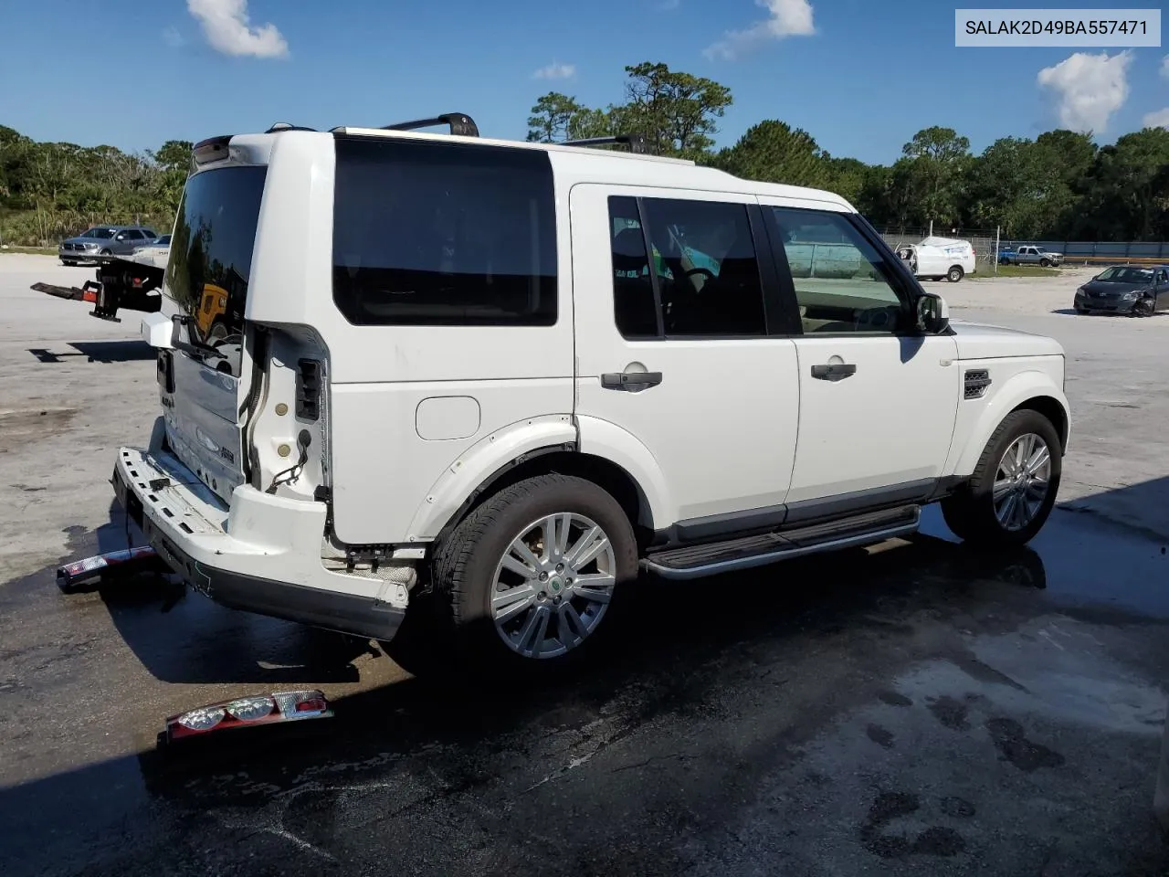 2011 Land Rover Lr4 Hse Luxury VIN: SALAK2D49BA557471 Lot: 56576964