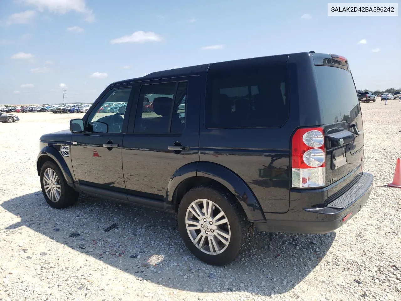 2011 Land Rover Lr4 Hse Luxury VIN: SALAK2D42BA596242 Lot: 56917504