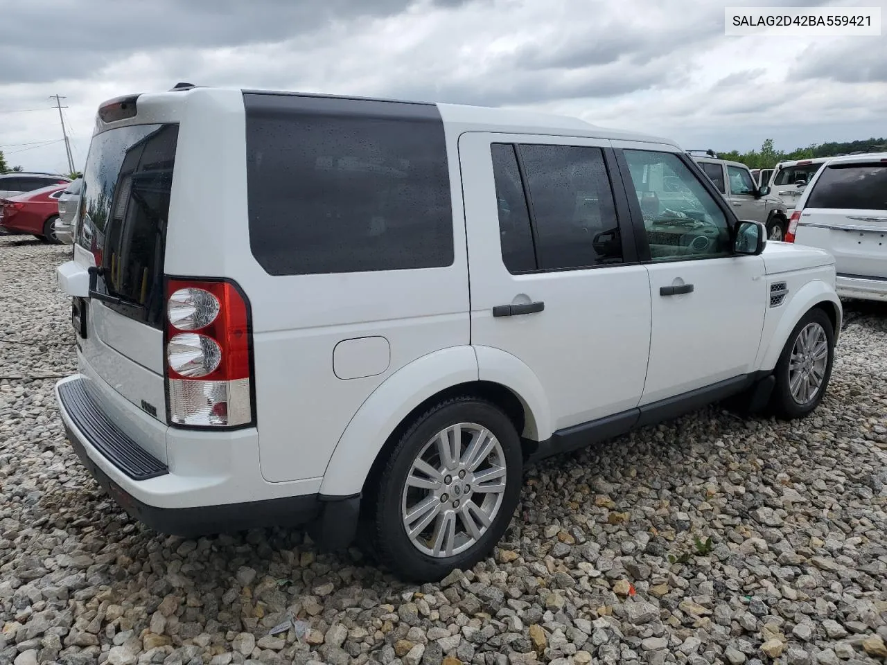 2011 Land Rover Lr4 Hse VIN: SALAG2D42BA559421 Lot: 57317204