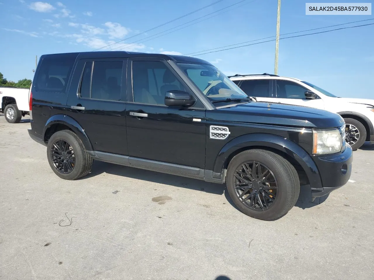 2011 Land Rover Lr4 Hse Luxury VIN: SALAK2D45BA577930 Lot: 59047154