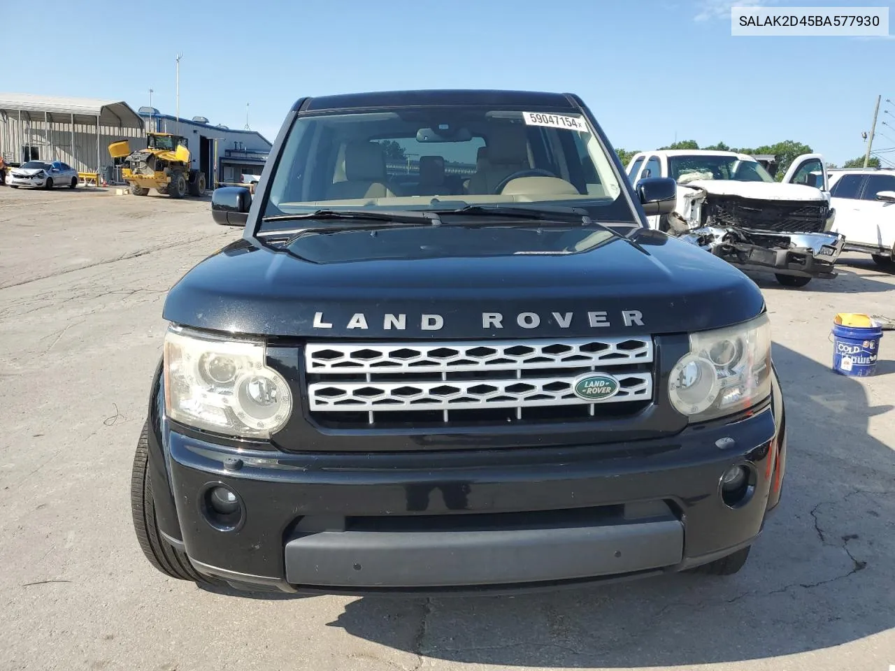 2011 Land Rover Lr4 Hse Luxury VIN: SALAK2D45BA577930 Lot: 59047154