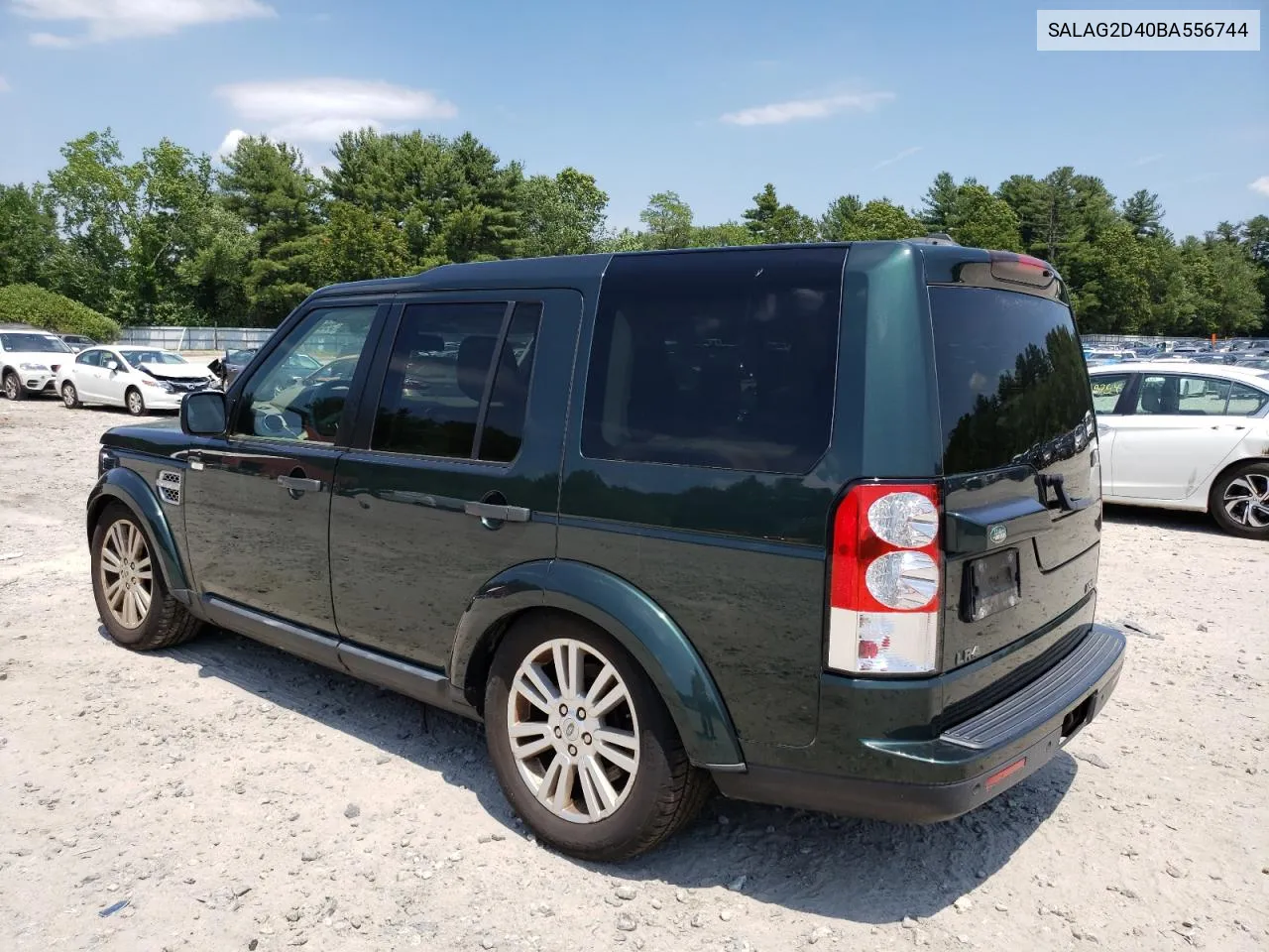 2011 Land Rover Lr4 Hse VIN: SALAG2D40BA556744 Lot: 59667824