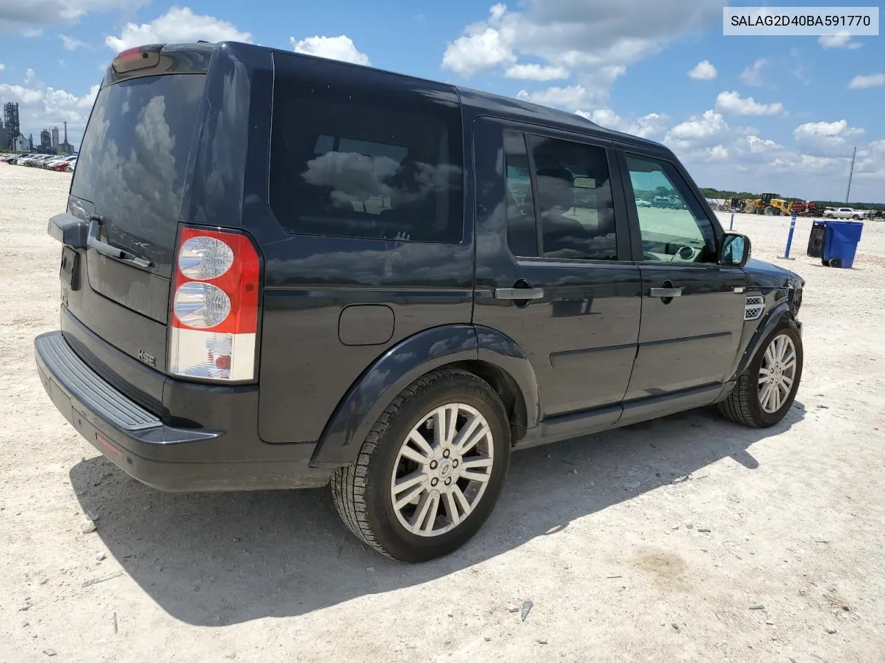 2011 Land Rover Lr4 Hse VIN: SALAG2D40BA591770 Lot: 60618864