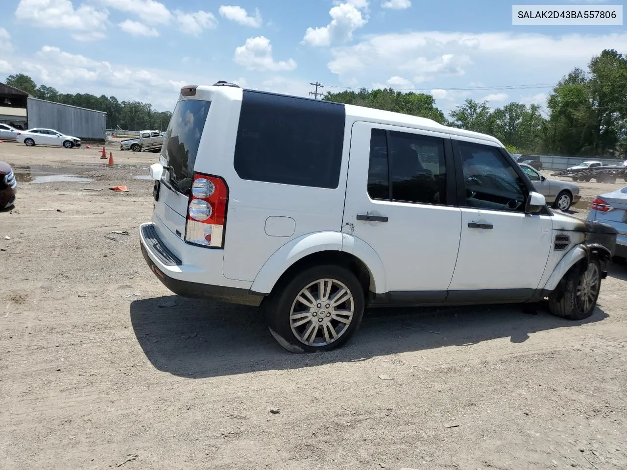 2011 Land Rover Lr4 Hse Luxury VIN: SALAK2D43BA557806 Lot: 61410184