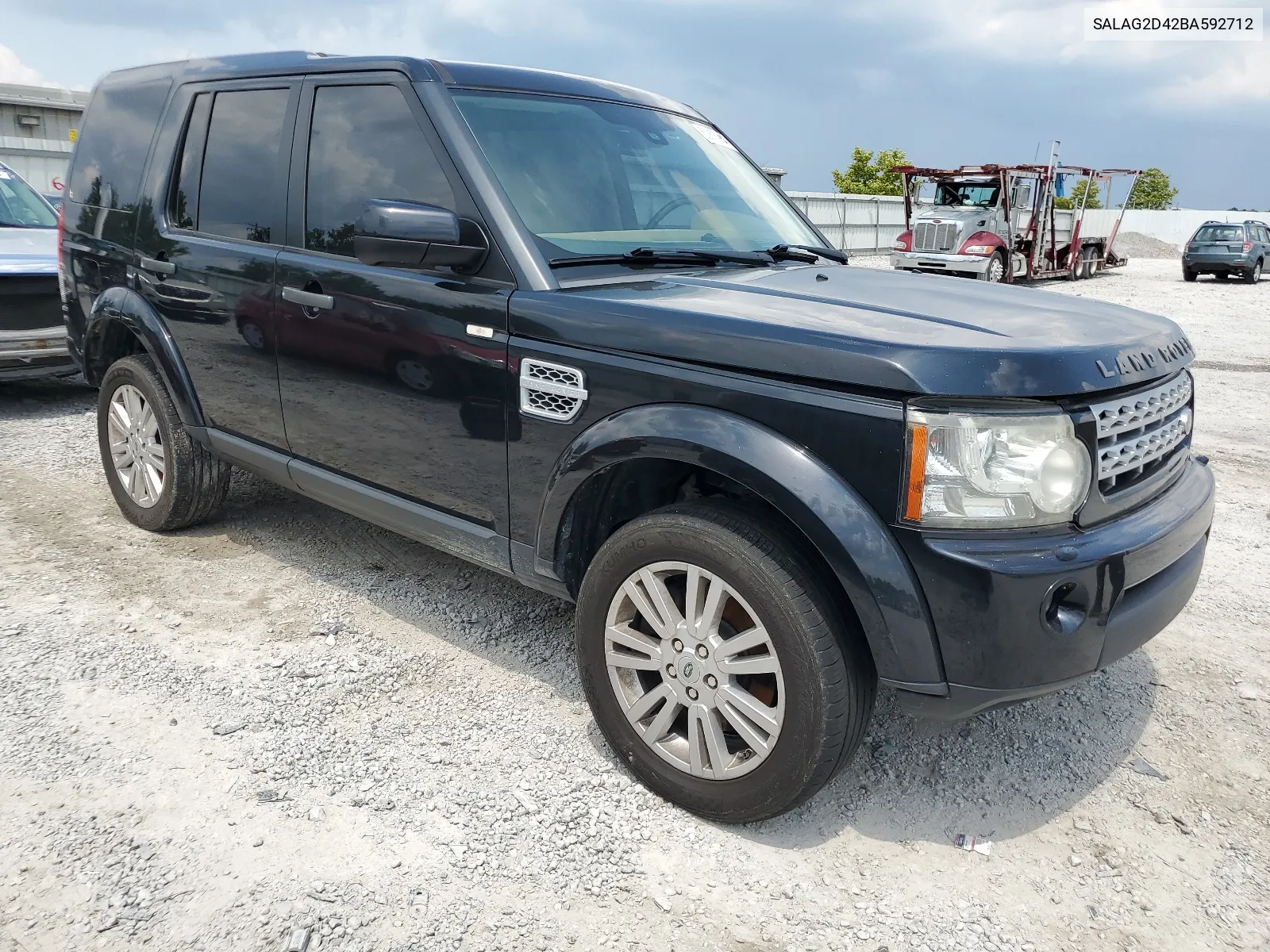 2011 Land Rover Lr4 Hse VIN: SALAG2D42BA592712 Lot: 63805984