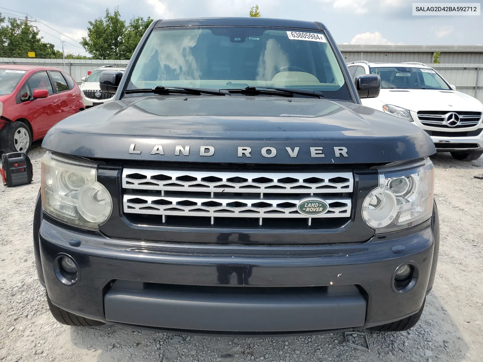 2011 Land Rover Lr4 Hse VIN: SALAG2D42BA592712 Lot: 63805984