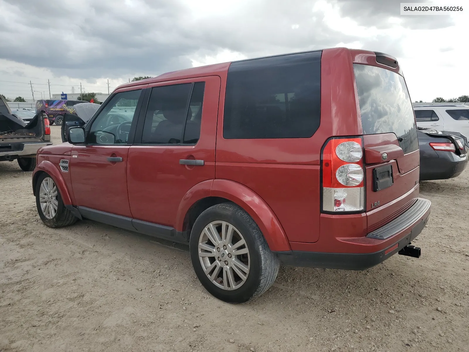 2011 Land Rover Lr4 Hse VIN: SALAG2D47BA560256 Lot: 64213884