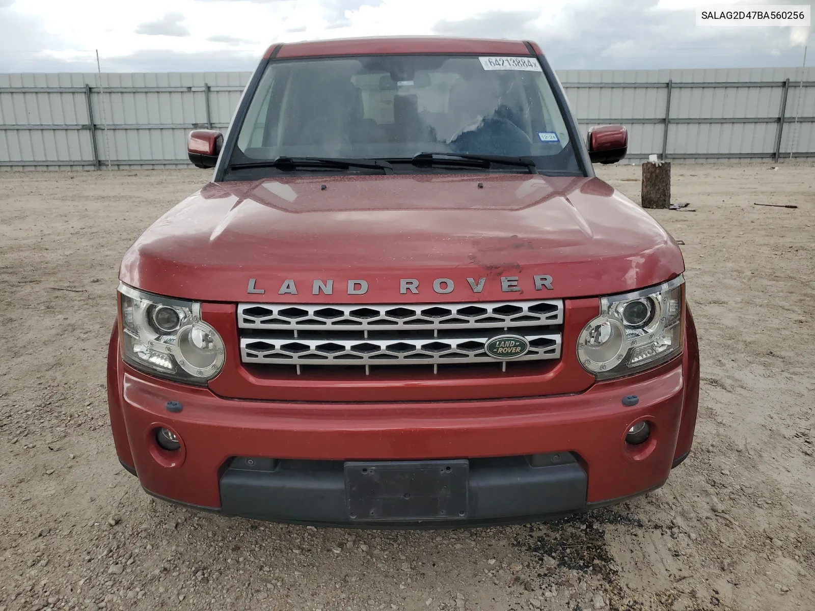 2011 Land Rover Lr4 Hse VIN: SALAG2D47BA560256 Lot: 64213884