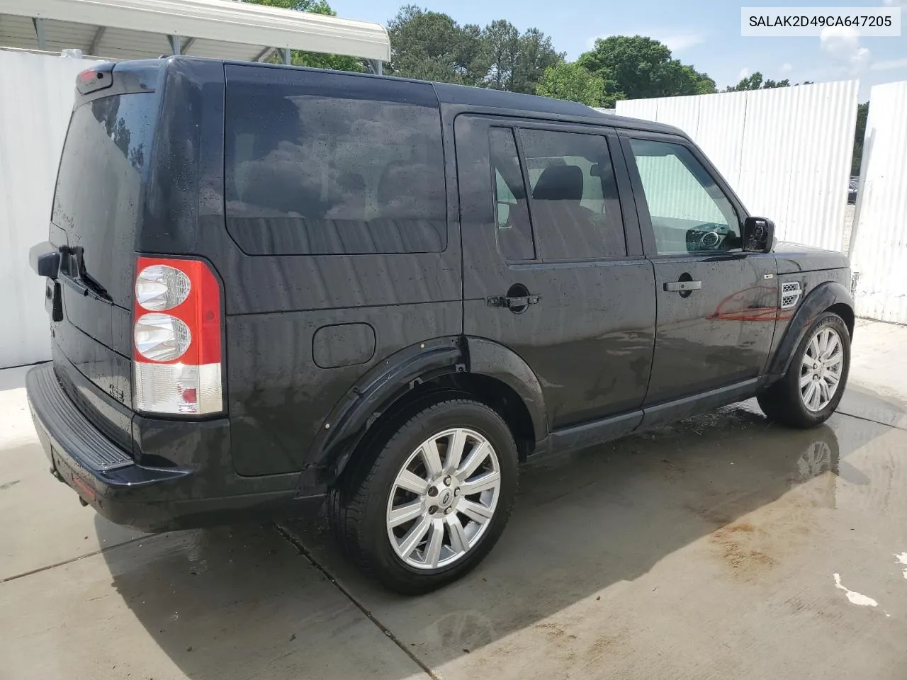 2012 Land Rover Lr4 Hse Luxury VIN: SALAK2D49CA647205 Lot: 52716314