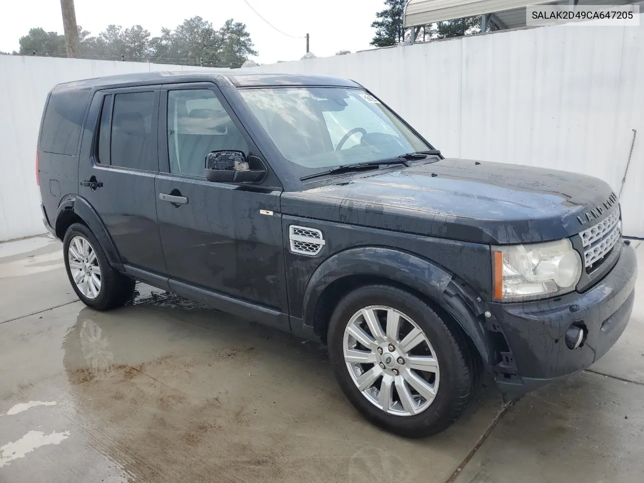 2012 Land Rover Lr4 Hse Luxury VIN: SALAK2D49CA647205 Lot: 52716314