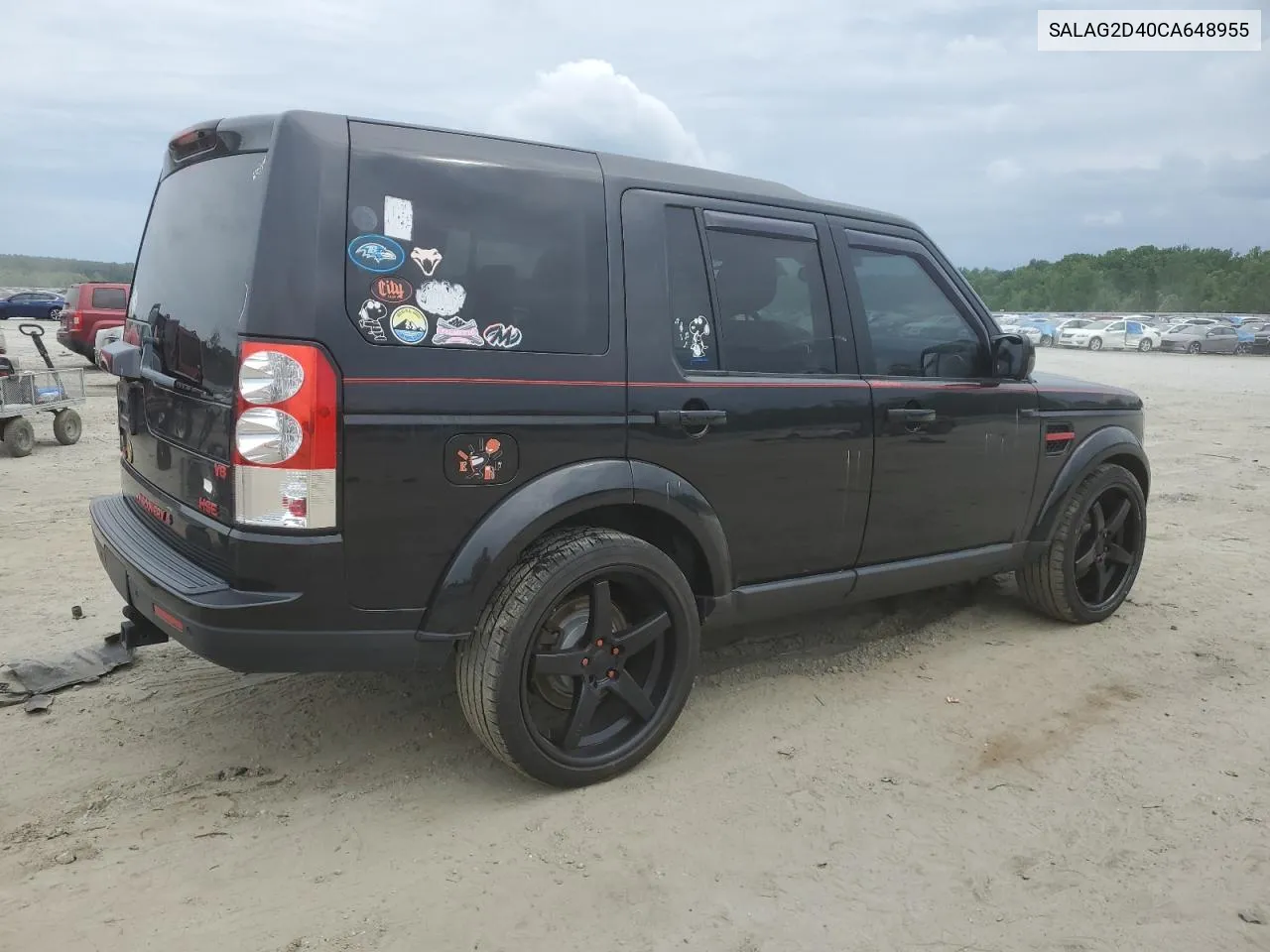 2012 Land Rover Lr4 Hse VIN: SALAG2D40CA648955 Lot: 53799834